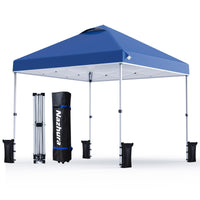 Carpa Plegable Pop-Up 3x3m Impermeable con Bolsa de Transporte y Pesos