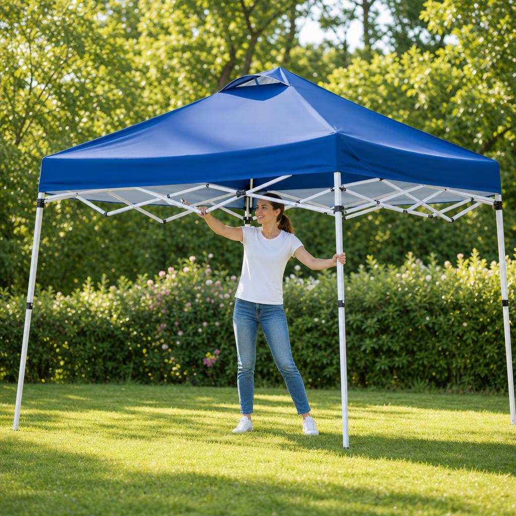 Despliega la carpa