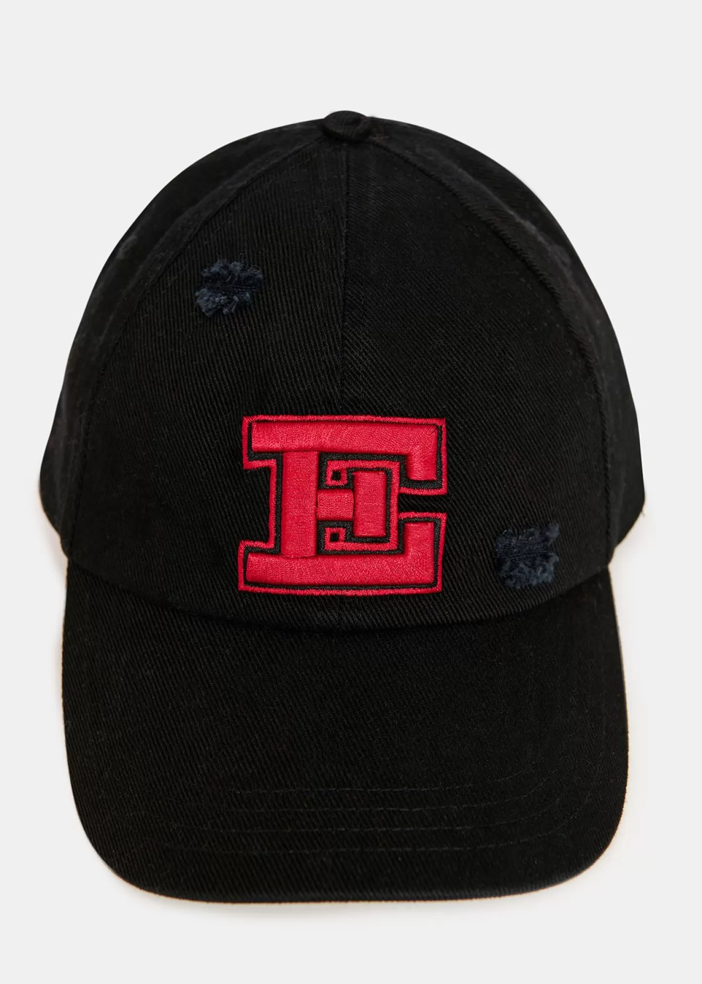 Store Black embroidered baseball cap Fall 2024 Collection | Hats