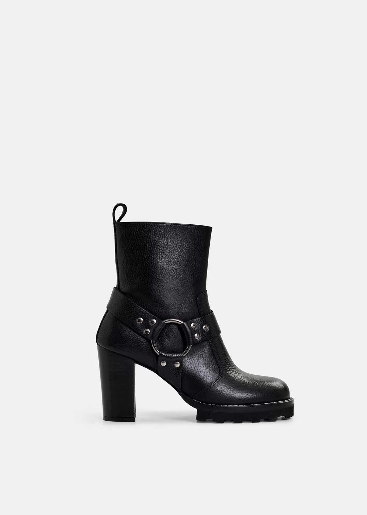 Shop leather buckled ankle boots Fall 2024 Collection | Shoes