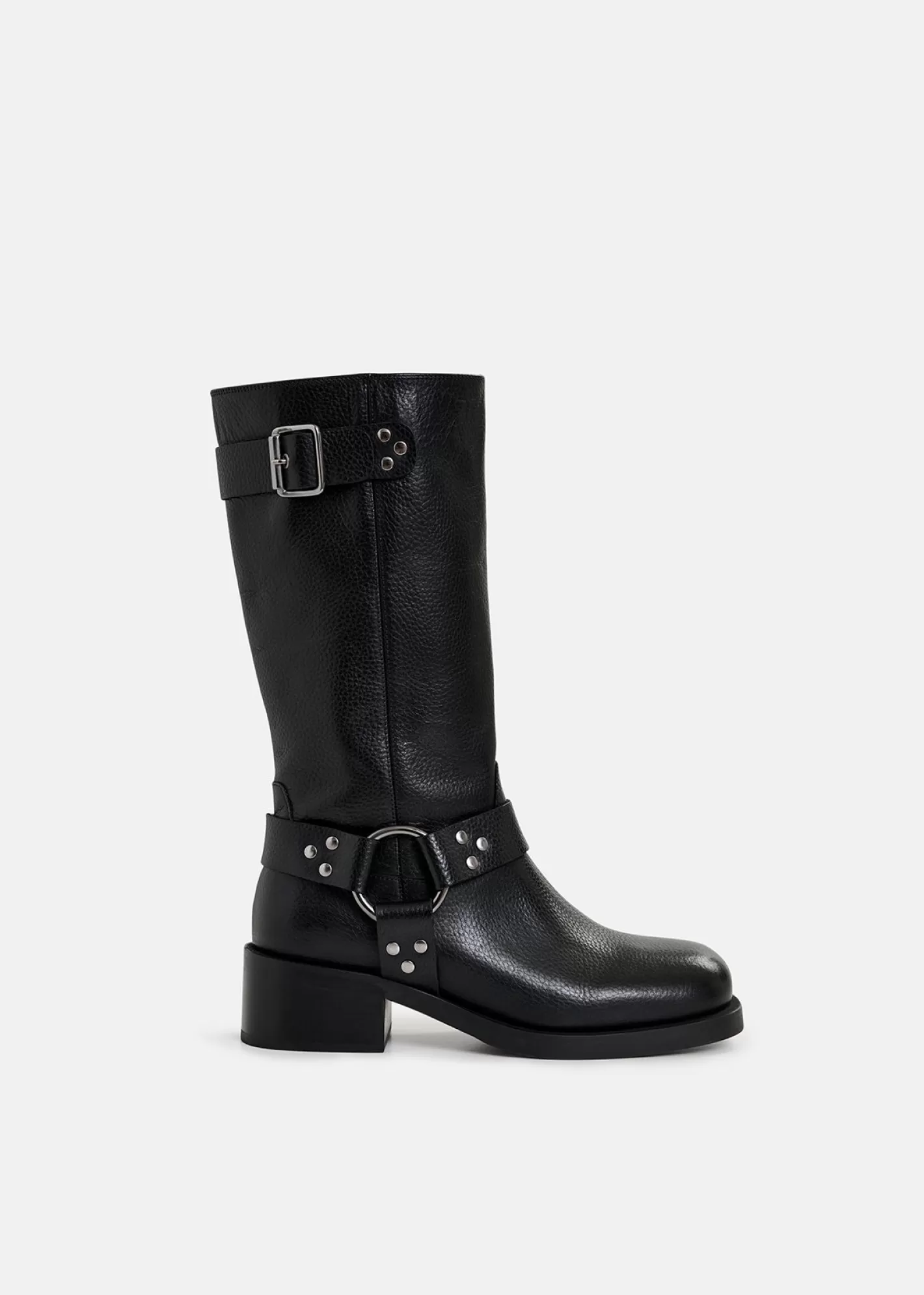 Discount leather buckled boots Fall 2024 Collection | Shoes