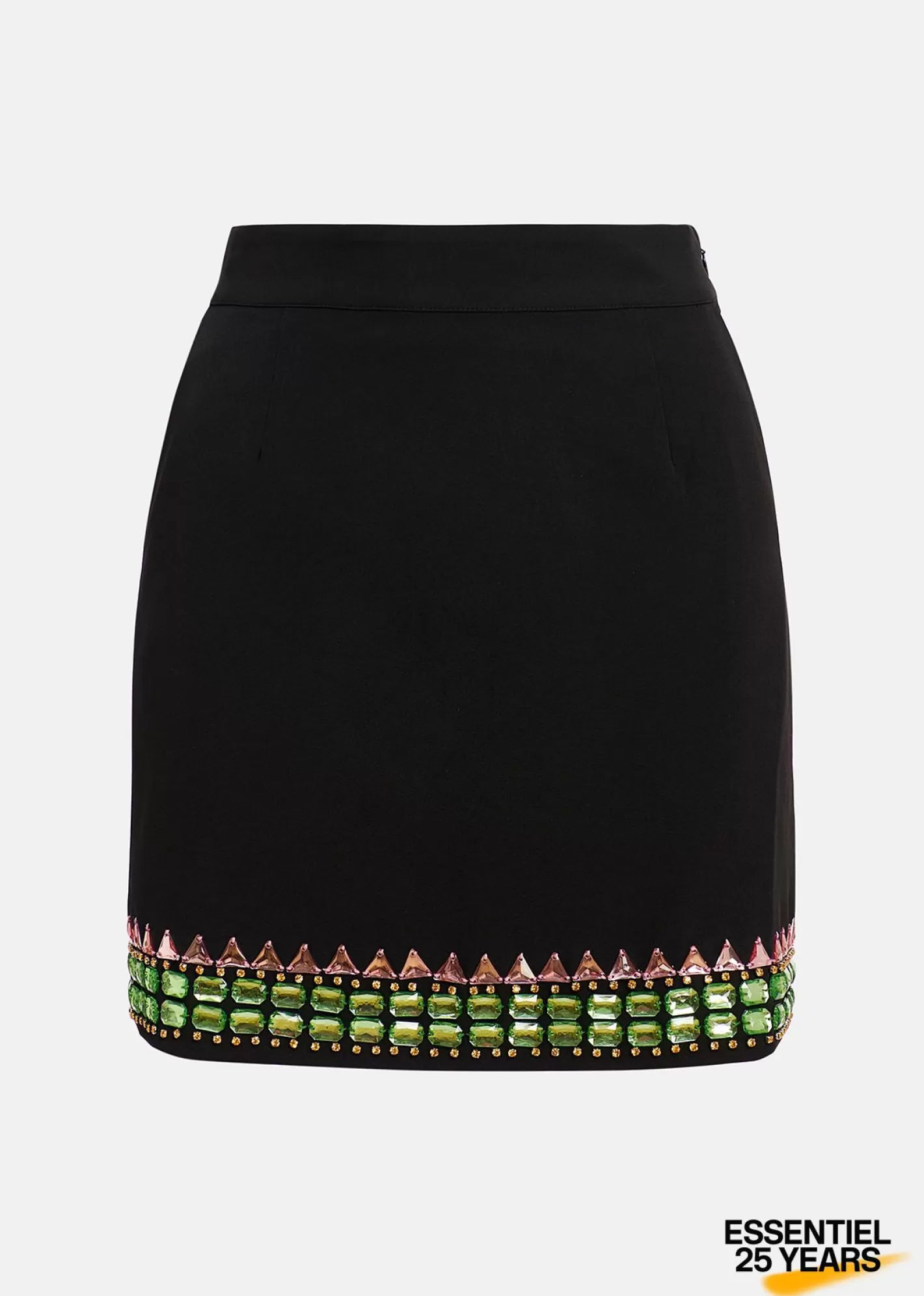 Clearance Black mini-skirt with rhinestone embellishments - 25 year exclusive 25 Years Limited Edition Capsule | Partywear