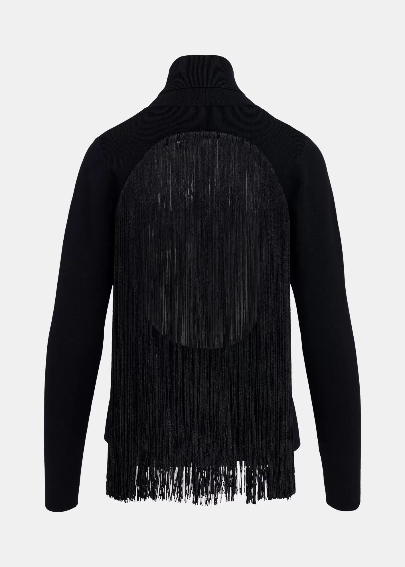 New turtleneck knit sweater with fringes - 25 year exclusive 25 Years Limited Edition Capsule | Partywear