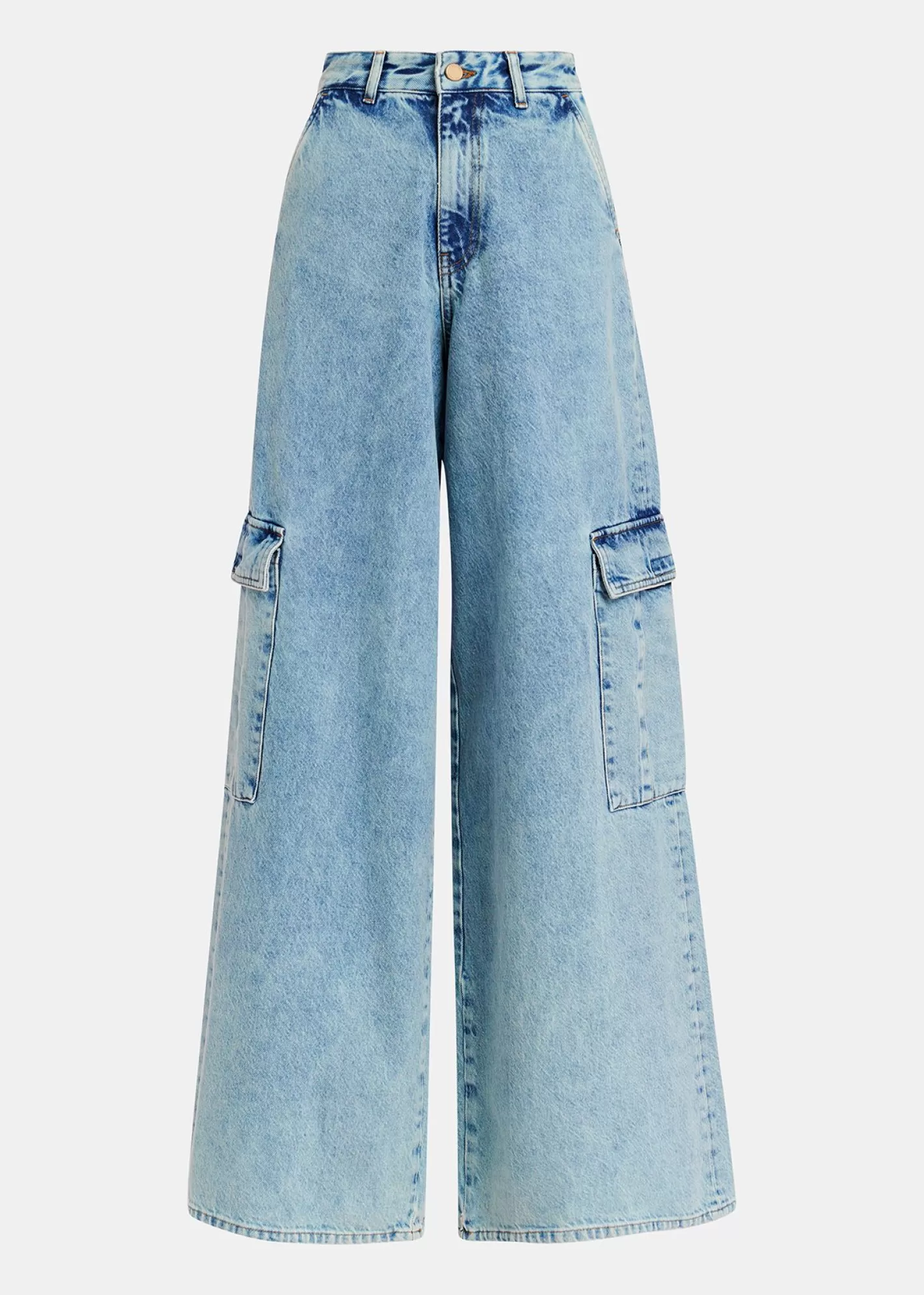 Flash Sale wide-leg cargo jeans Fall 2024 Collection | Denim