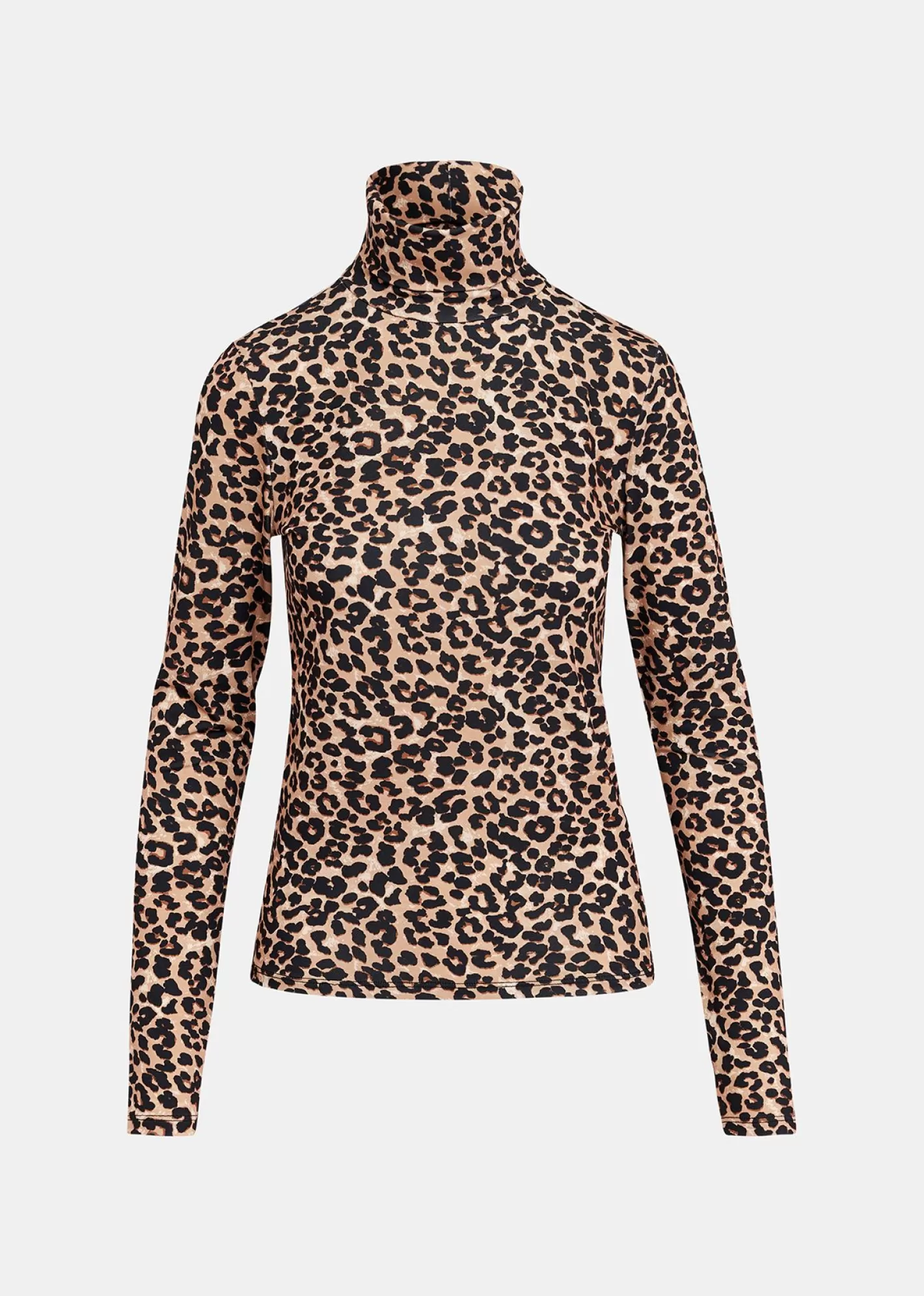 New leopard-print turtleneck top Fall 2024 Collection | Prints