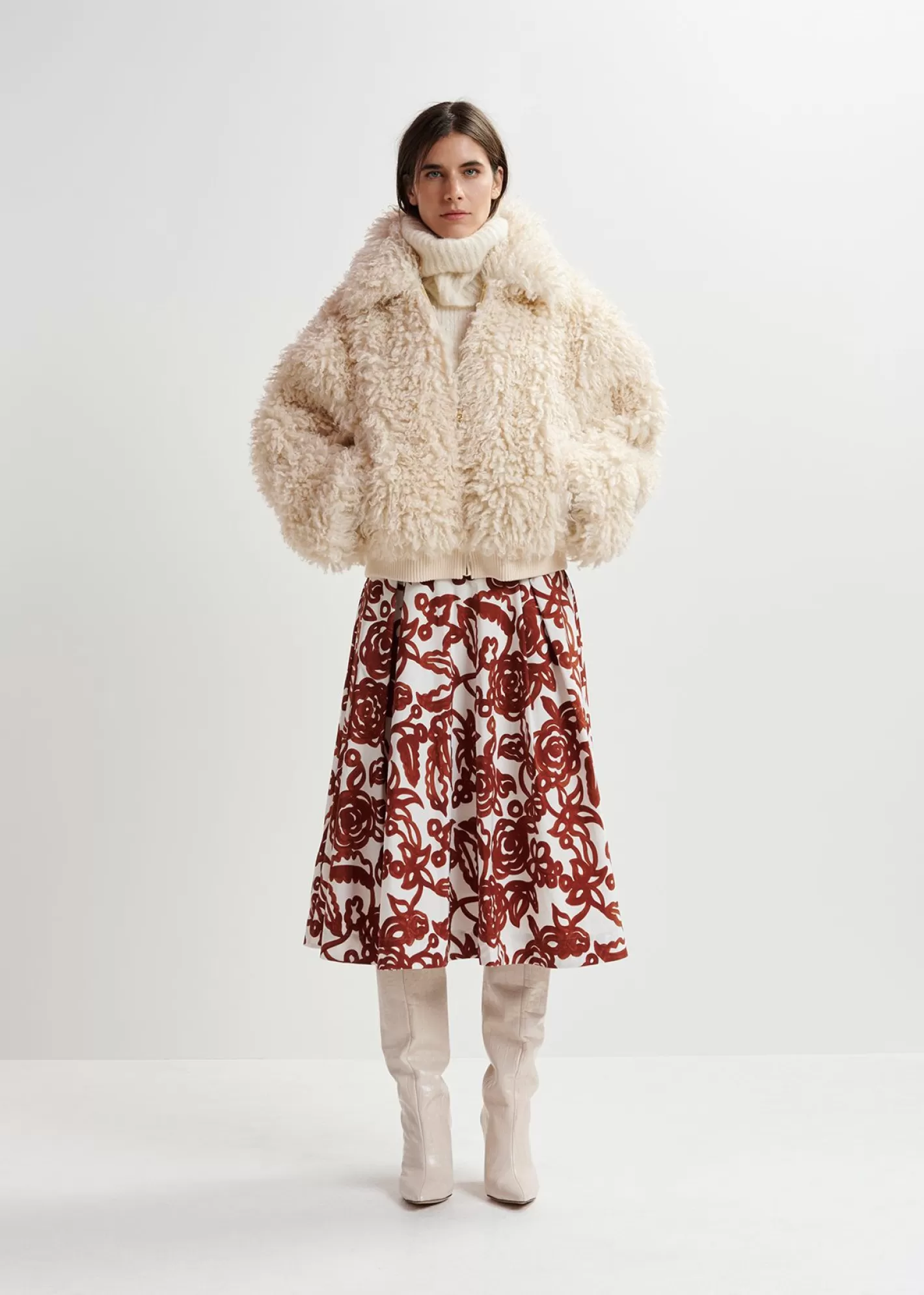 Outlet faux shearling jacket Fall 2024 Collection | Coats & Jackets