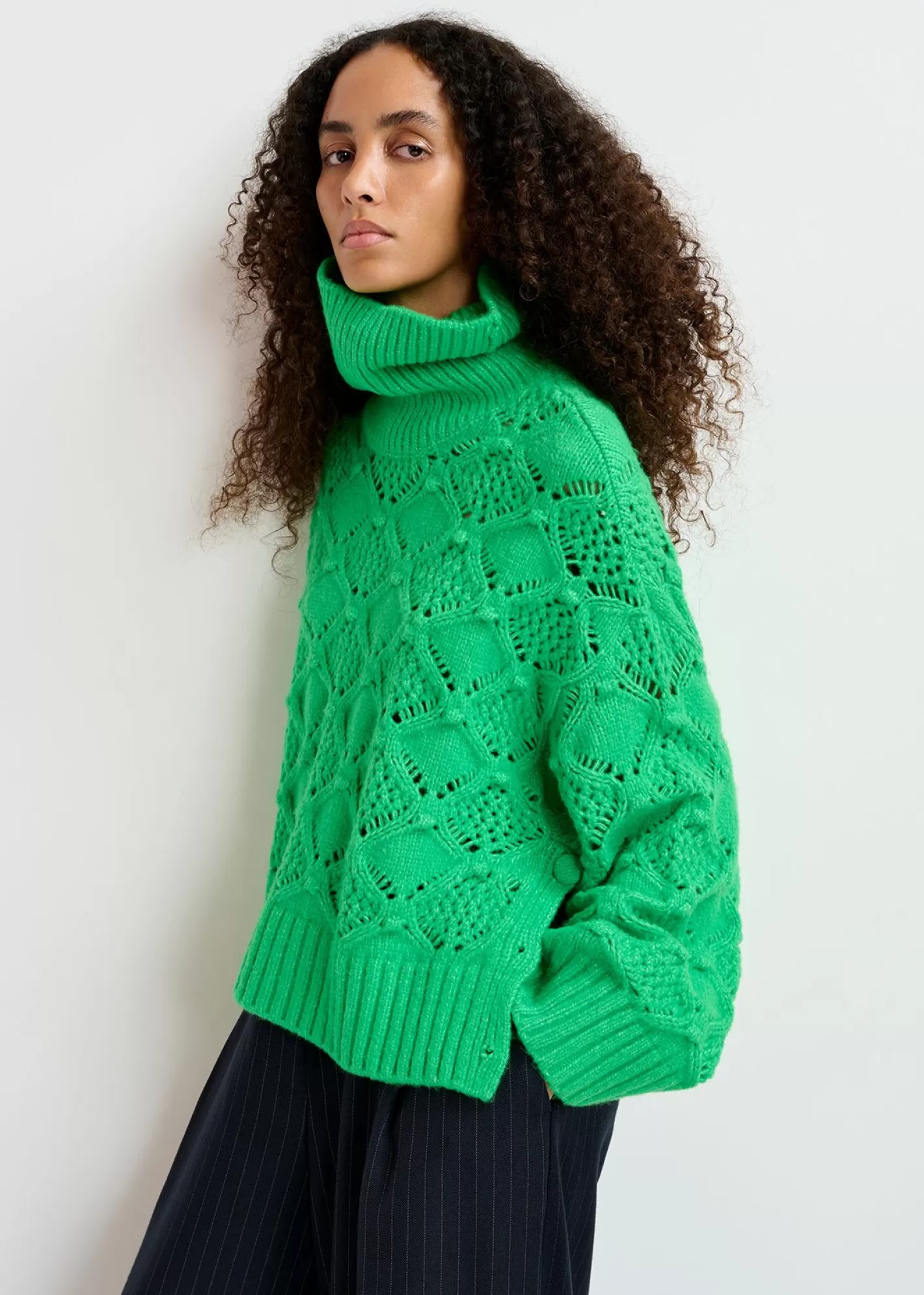 Discount cable-knit turtleneck sweater Fall 2024 Collection | Sweaters & Cardigans