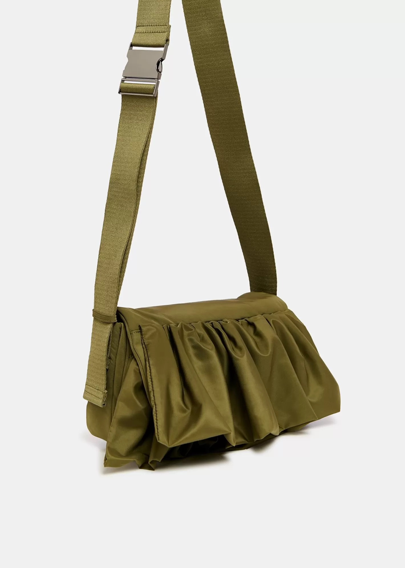 Discount ruffle-embellished shoulder bag Fall 2024 Collection | Bags