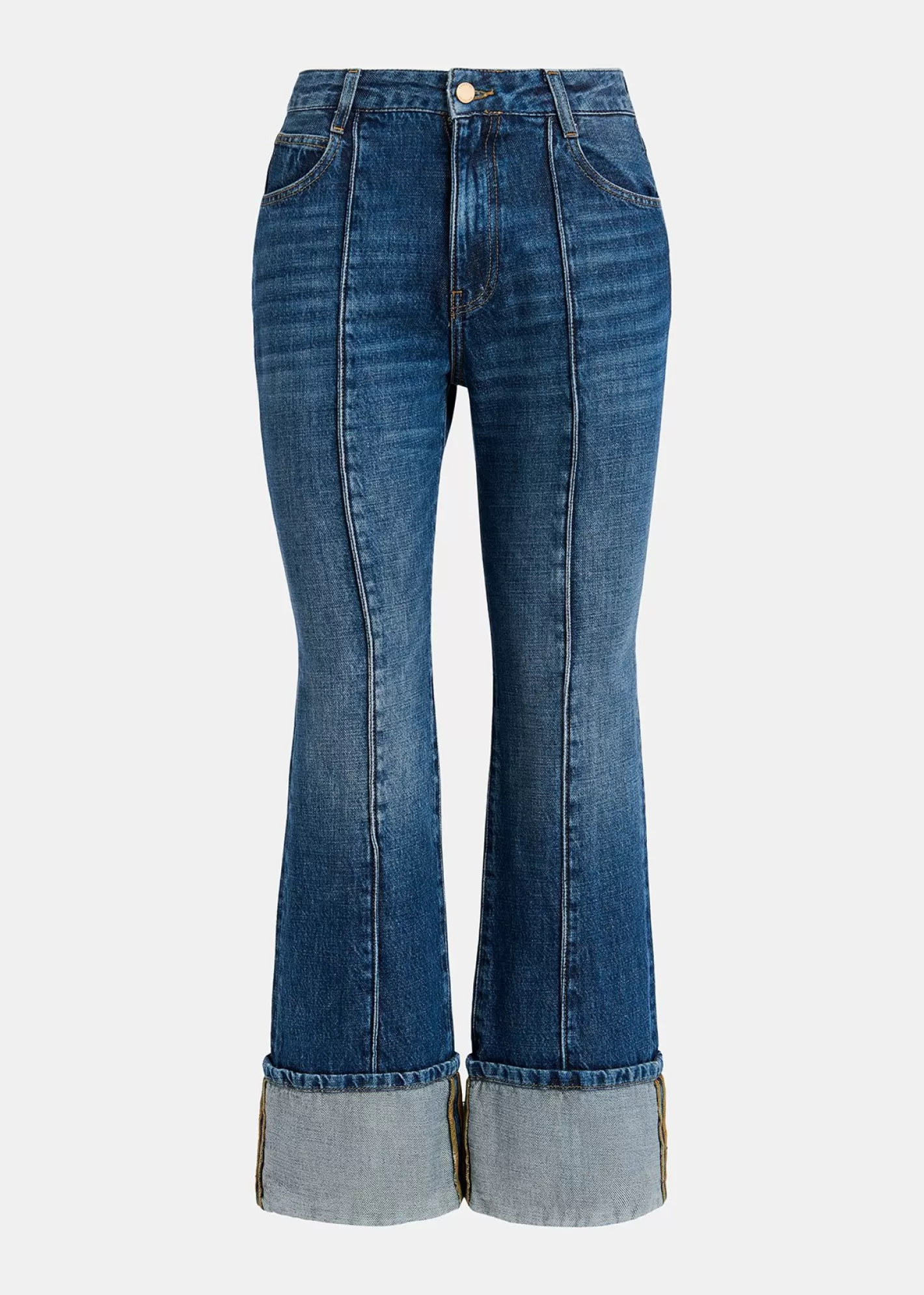 Clearance Kick flare jeans with turn-up hem Fall 2024 Collection | Denim