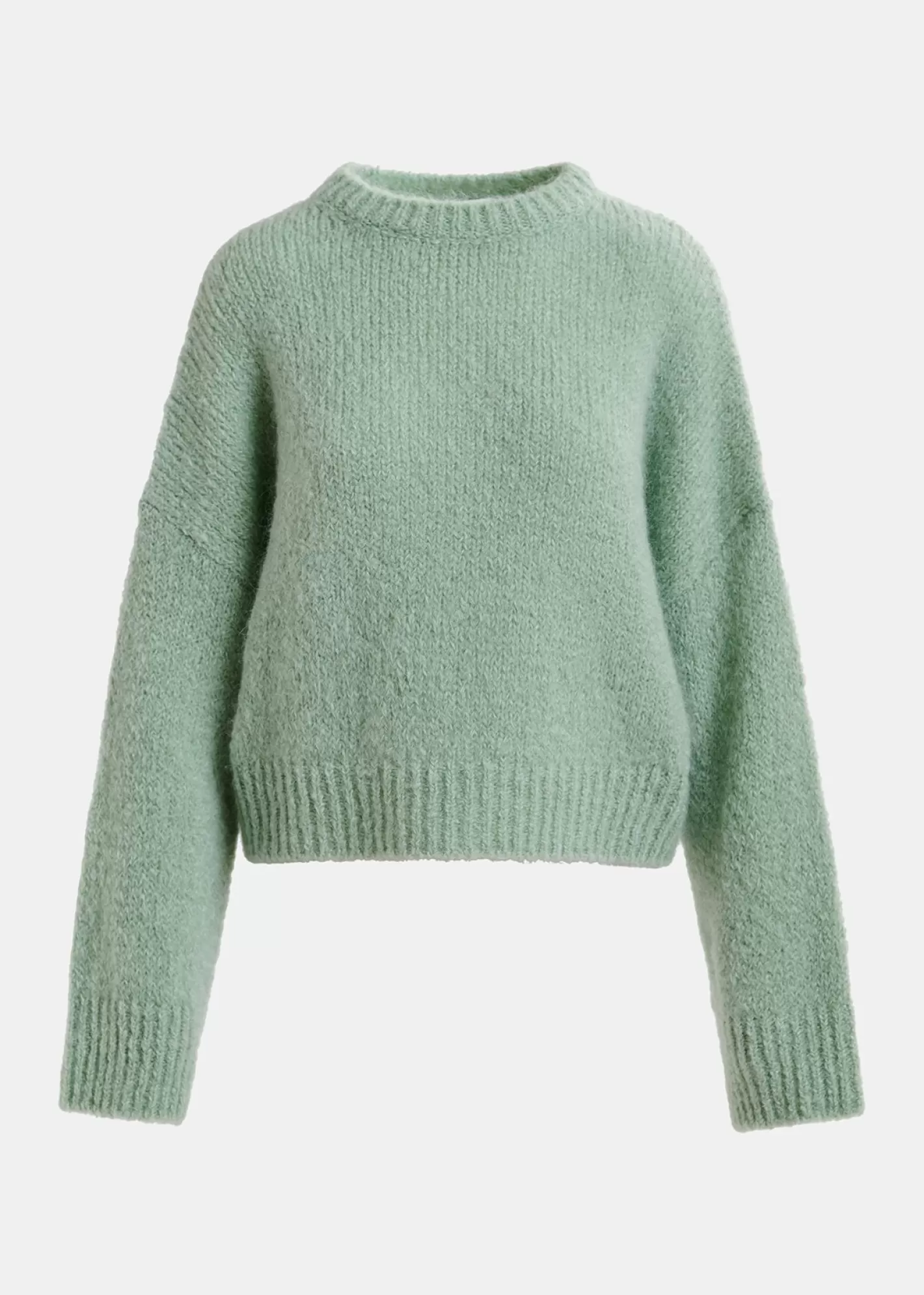 Best Sale Light green turtleneck knit sweater Fall 2024 Collection | Sweaters & Cardigans