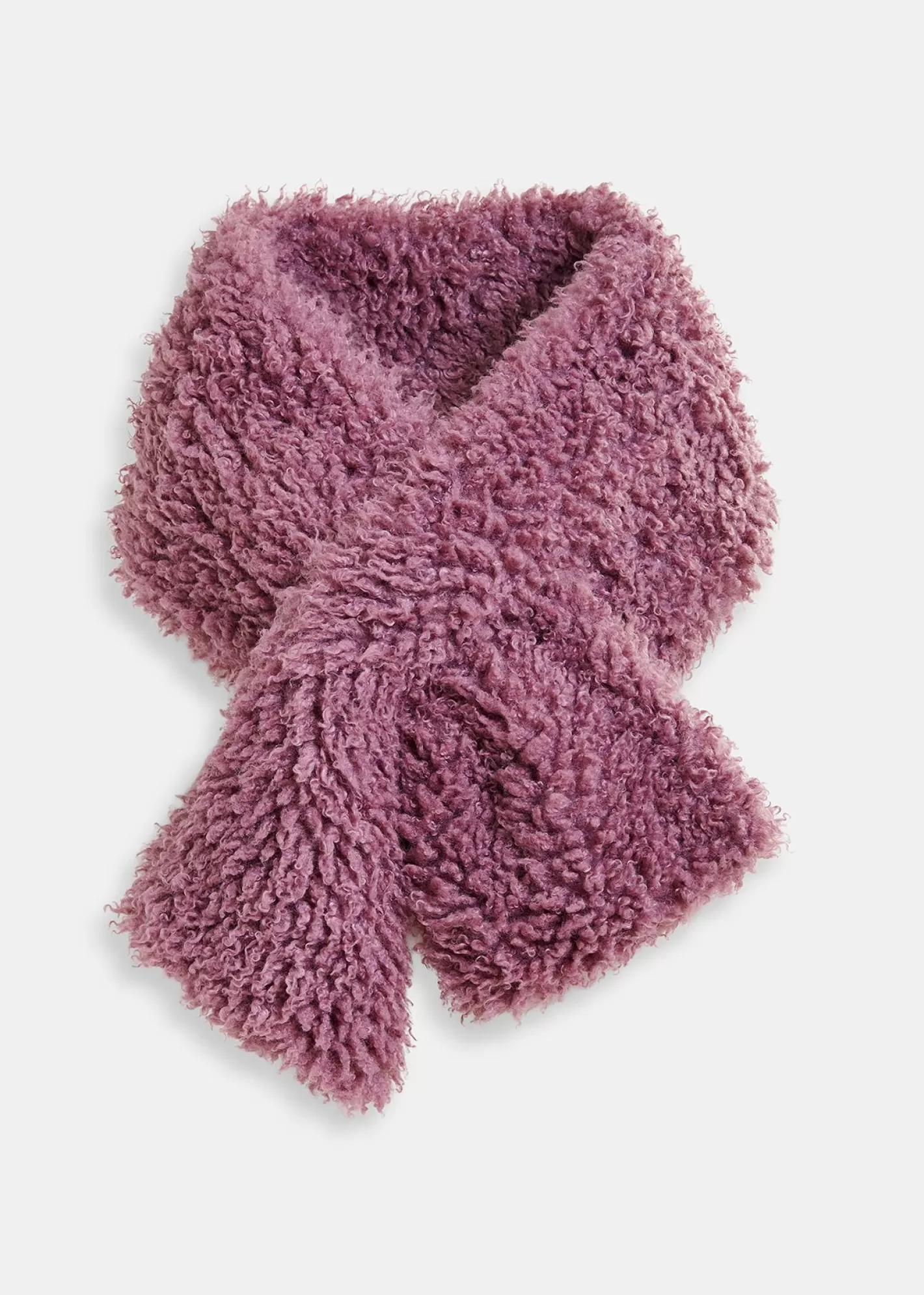 New faux shearling scarf Fall 2024 Collection | Scarves