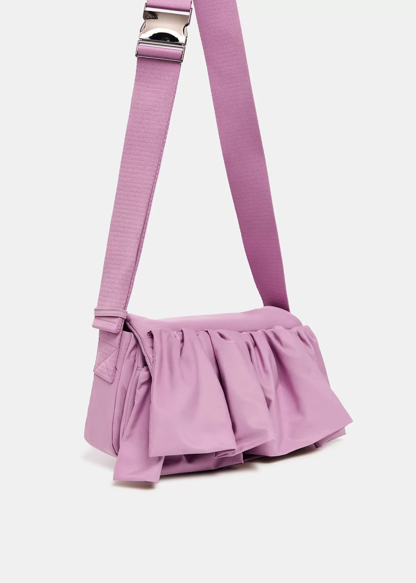 New ruffle-embellished shoulder bag Fall 2024 Collection | Bags