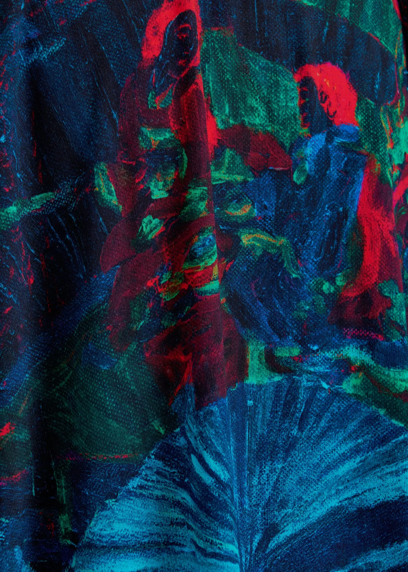 Store Multicolor kimono 'Still life with Chinoiseries' - collaboration with KMSKA KMSKA X Essentiel Antwerp | Coats & Jackets