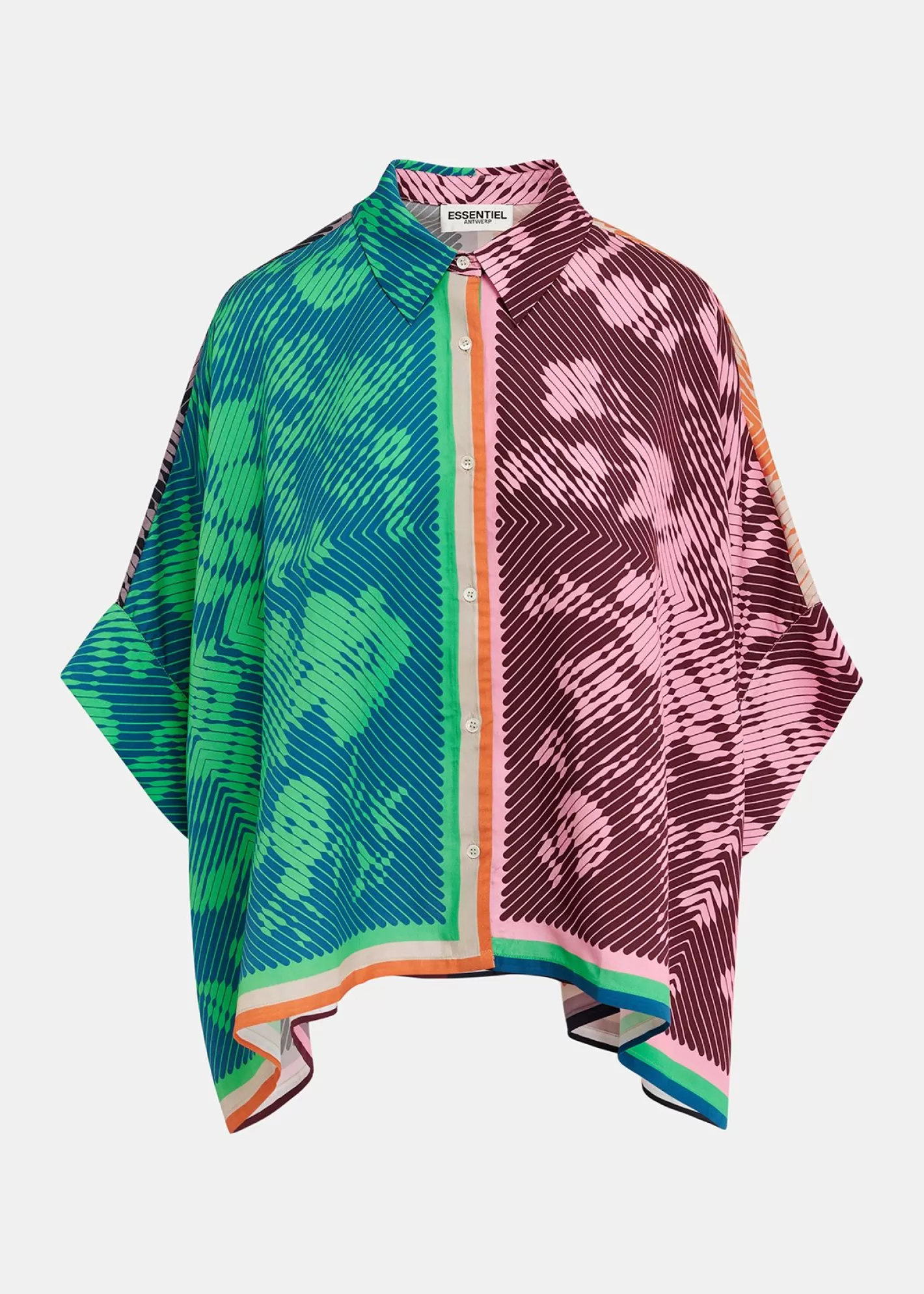 Best Sale Multicolor printed oversized shirt Fall 2024 Collection | Prints