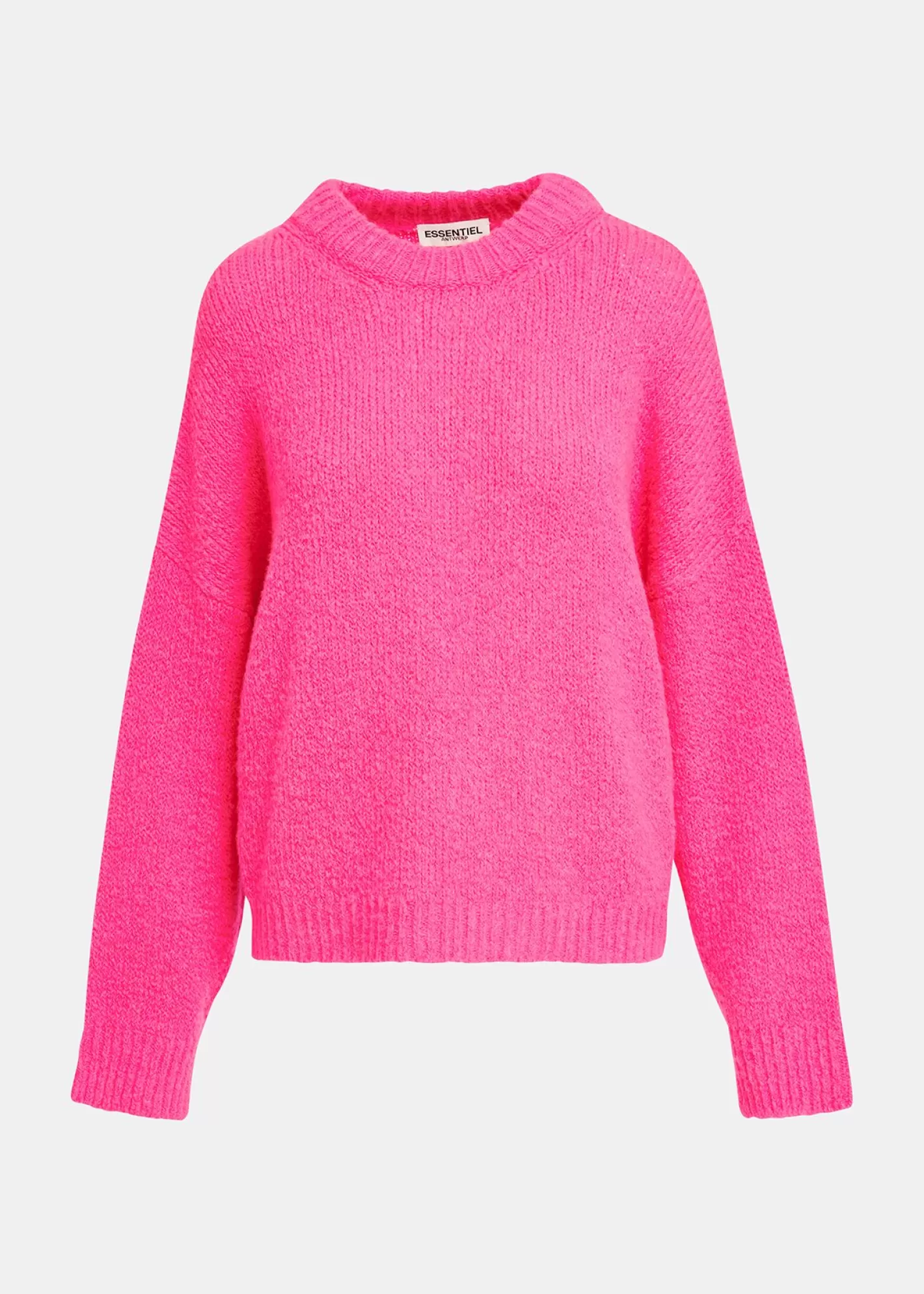 Best Neon pink chunky knit sweater Fall 2024 Collection | Sweaters & Cardigans