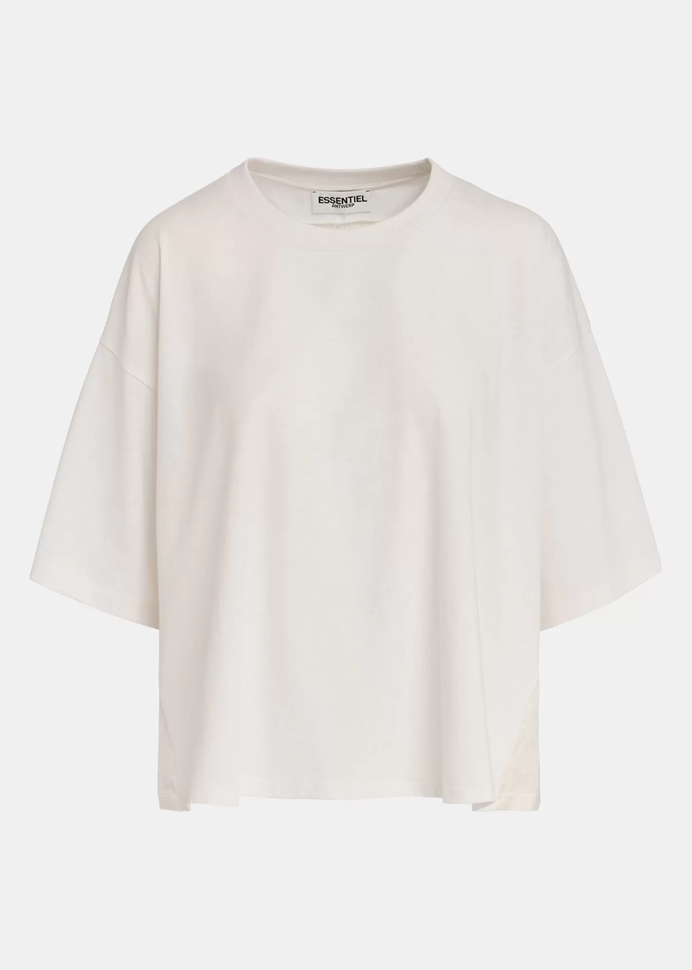 Cheap T-shirt with satin back panel Fall 2024 Collection | T-shirts