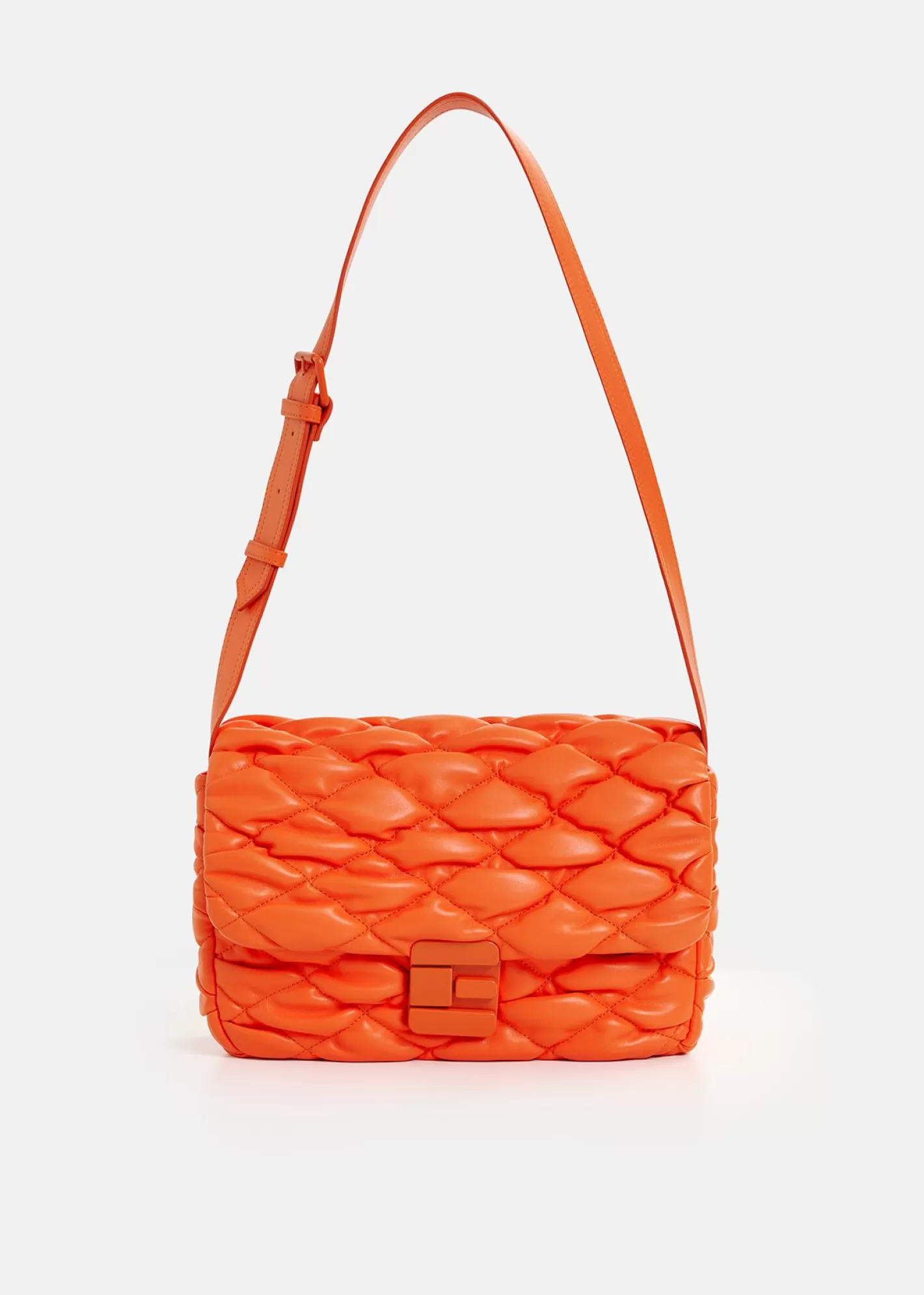 Online faux leather quilted shoulder bag Fall 2024 Collection | Bags