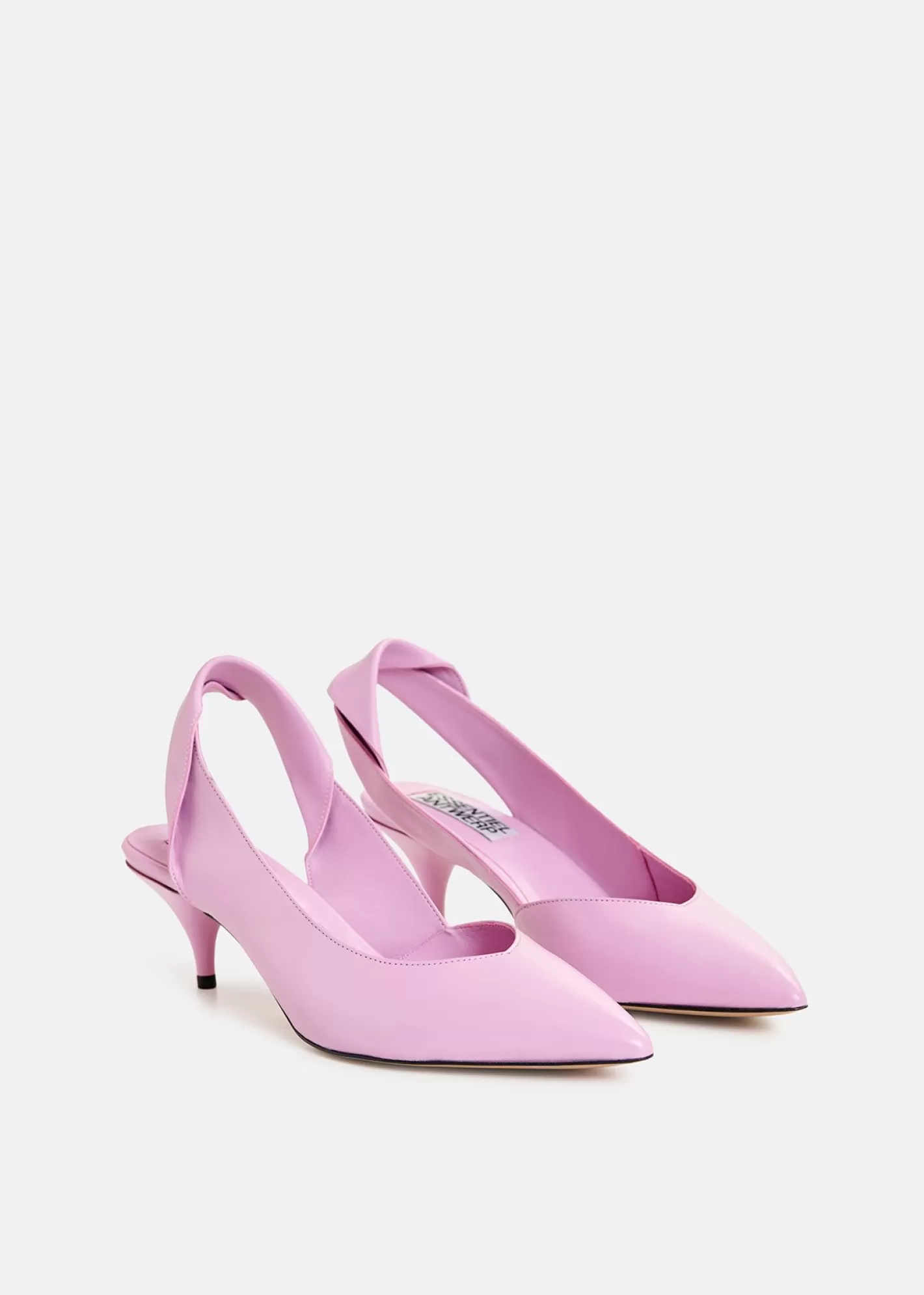 Hot leather slingback pumps Fall 2024 Collection | Partywear