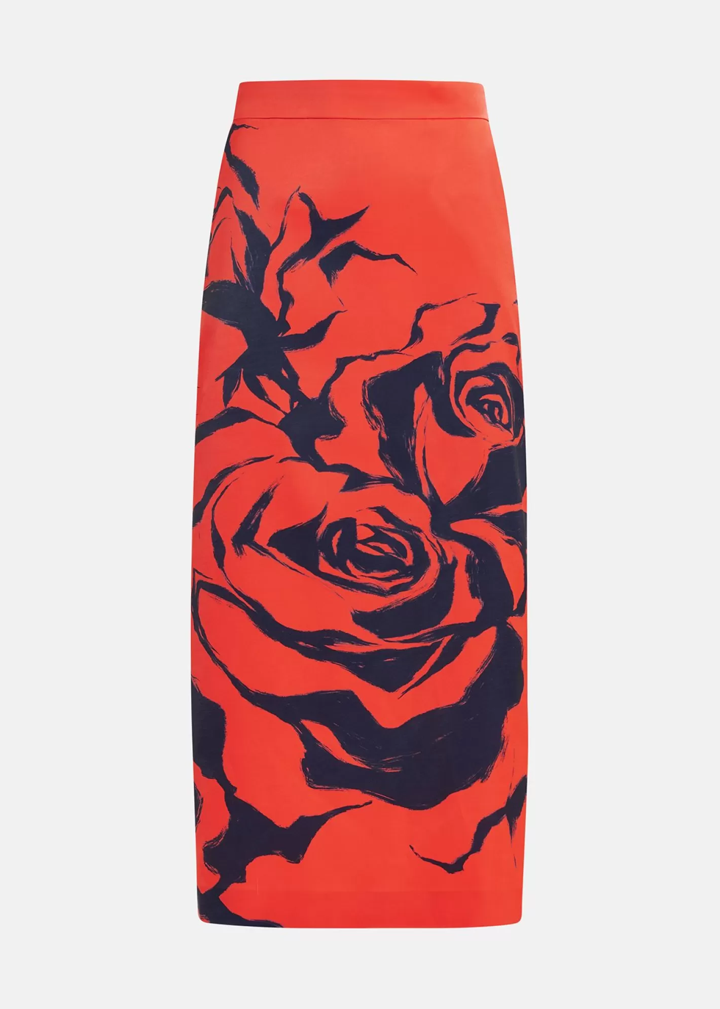 Cheap Red maxi-length skirt with floral print Fall 2024 Collection | Prints